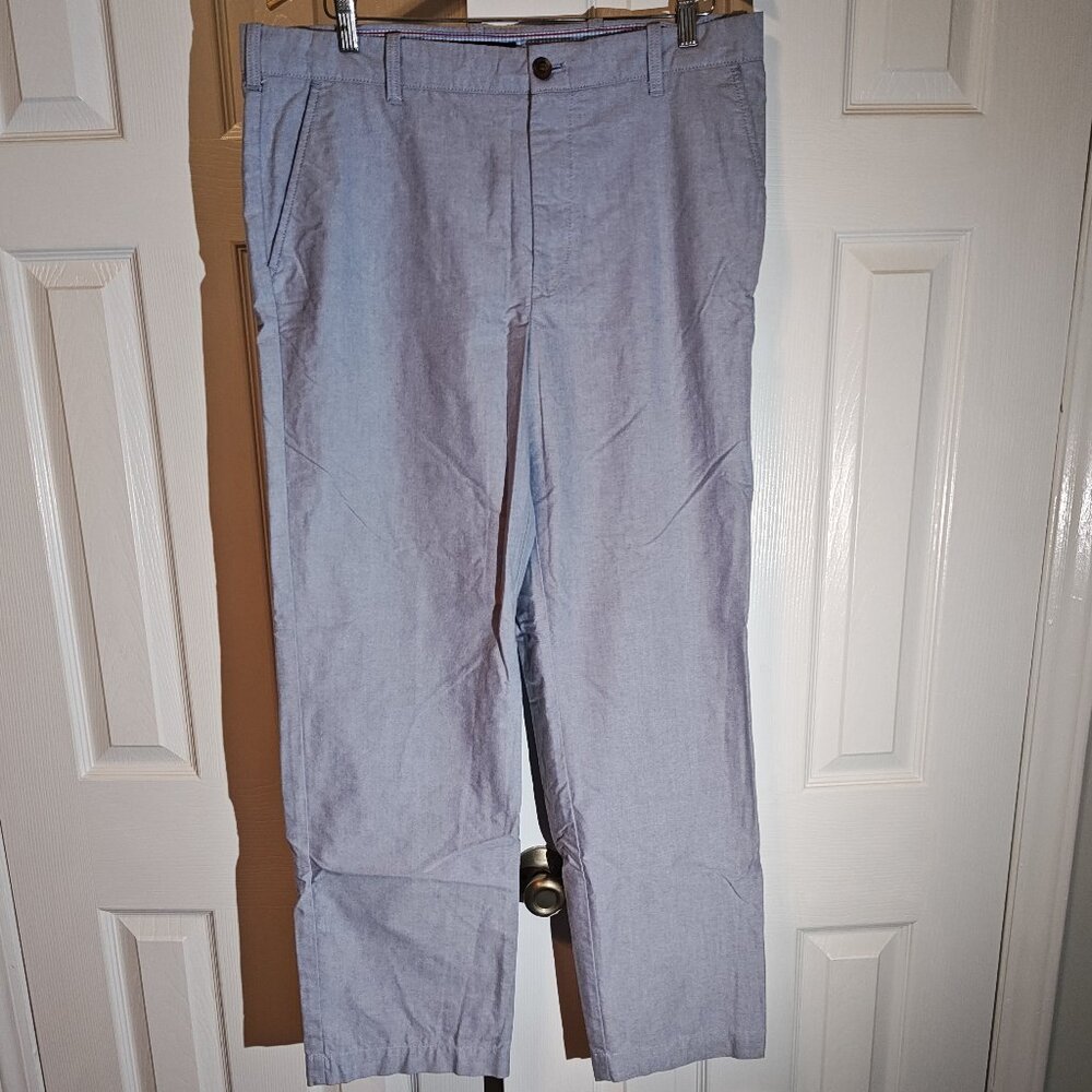 Izod summer cotton pants -mazarine blue